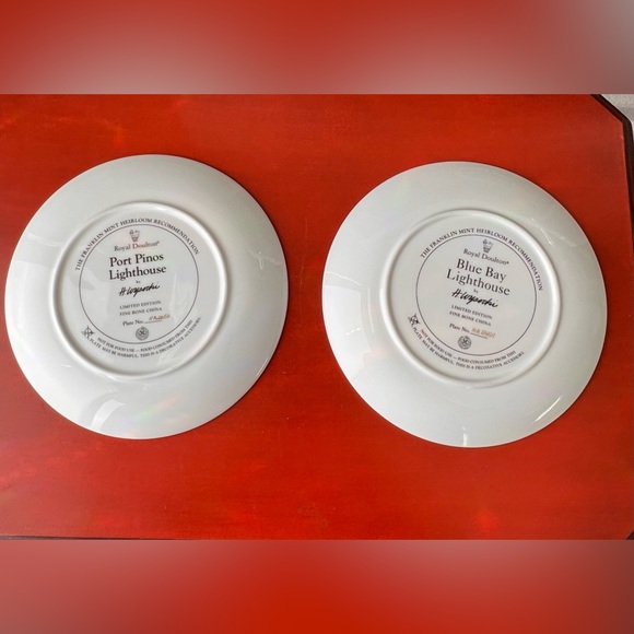 Vintage Lighthouse plates, charles wysocki, and scott wooster - Picture 8 of 8